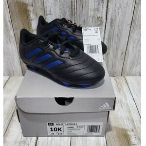 Adidas‎ Goletto VIII FG J Soccer Cleats Black/Royal Blue GX6906 Youth